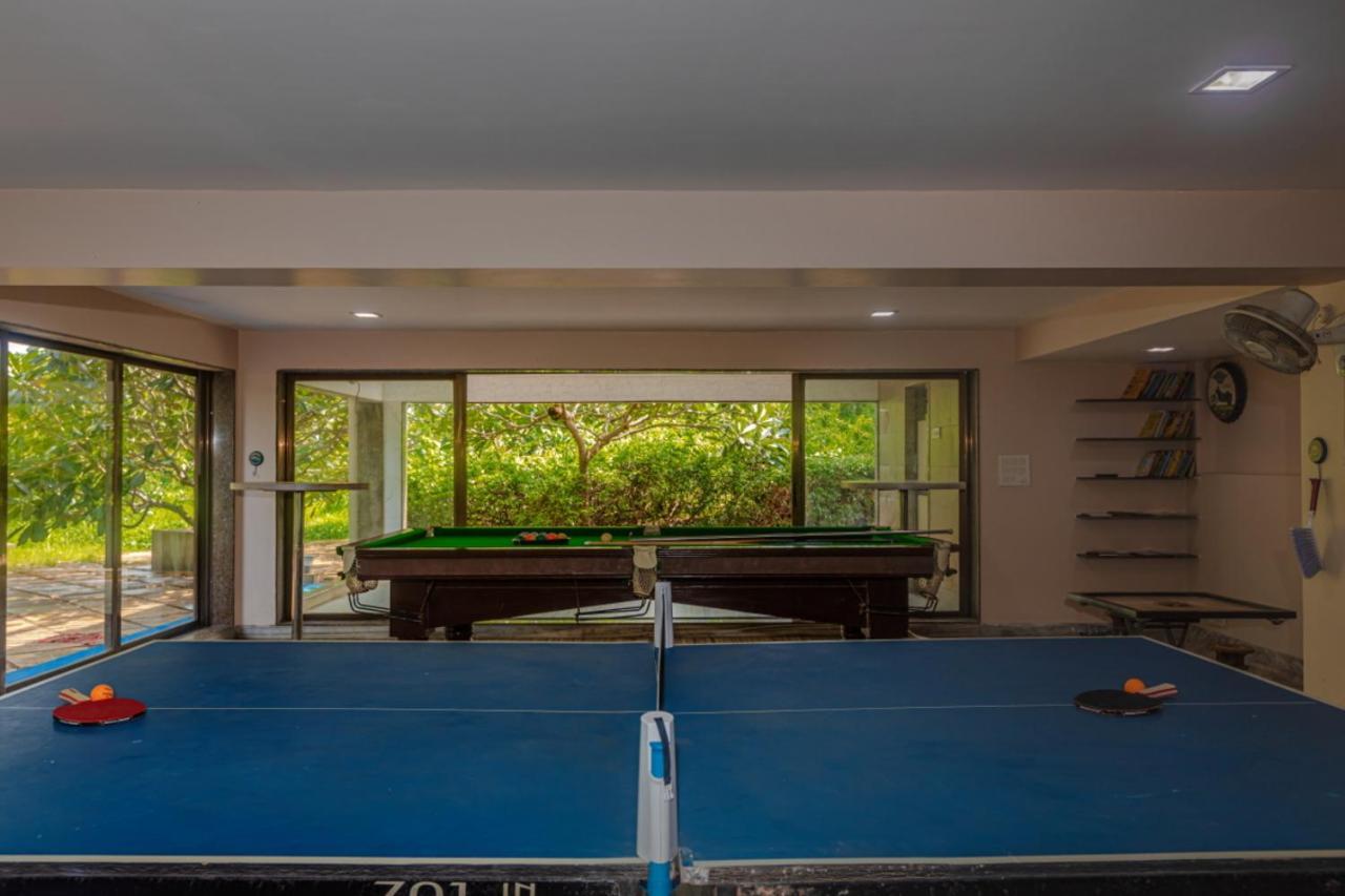 Saffronstays Aura, Alibaug - Luxury Pool Villa With A Game Room And Spacious Lawn Алібаґ Екстер'єр фото